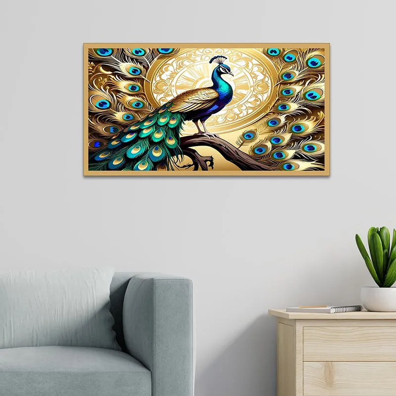 Mayura Profile Canvas Wall Painting media 6