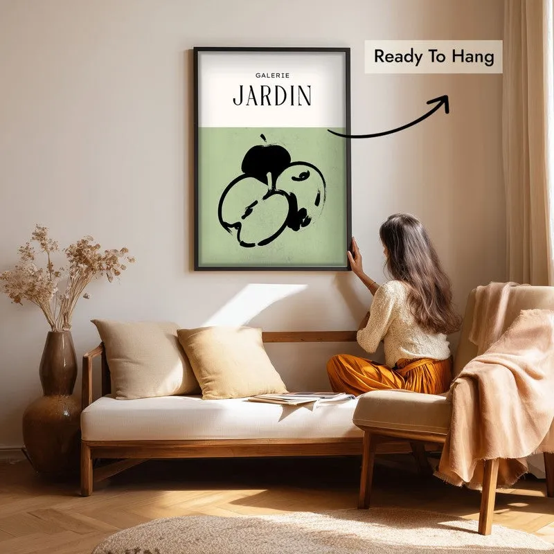 Galerie Jardin Canvas Wall Painting With Black Frame media 7