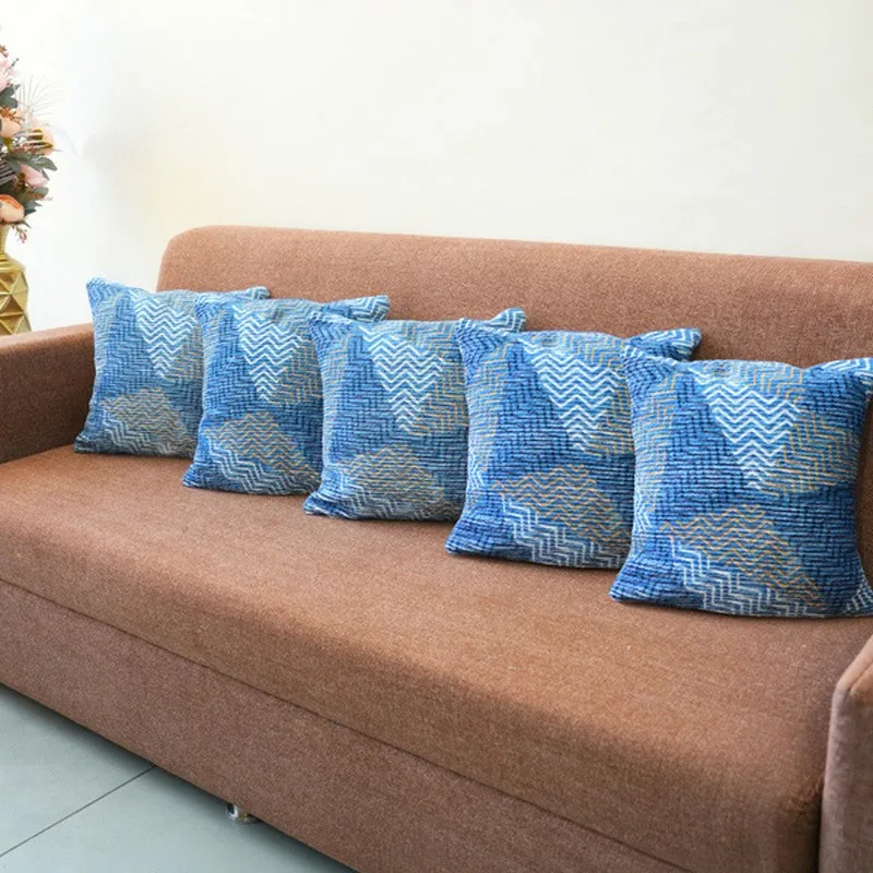 ModMatrix Cushion Cover (Blue) - Set Of Five media 4