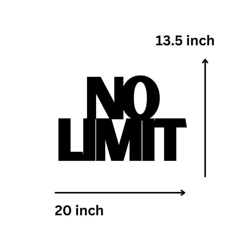 No Limit Iron Wall Accent media 5
