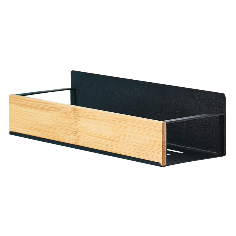 Layloft Magnetic Bamboo & Carbon Steel Wall Rack - Set Of Two media 7