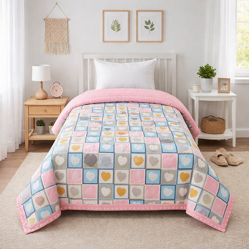 UrbanPlaid Reversible Comforter - 220 GSM