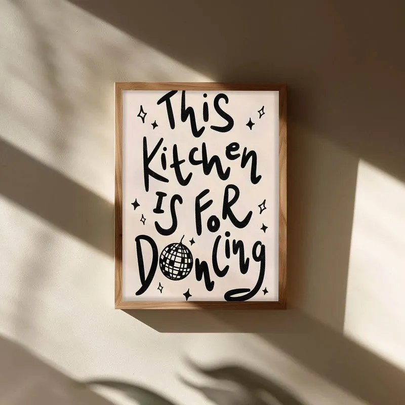 Kitchen Aura Archival Canvas Wall Art - Brown media 3