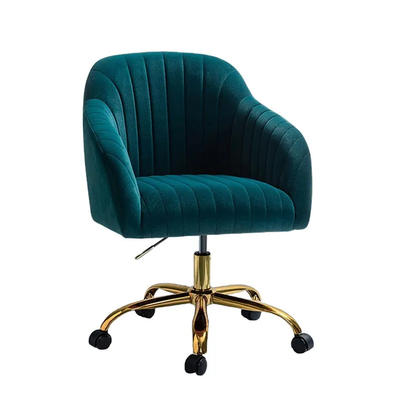 Seaton Metal Office Chair - Blue media 3