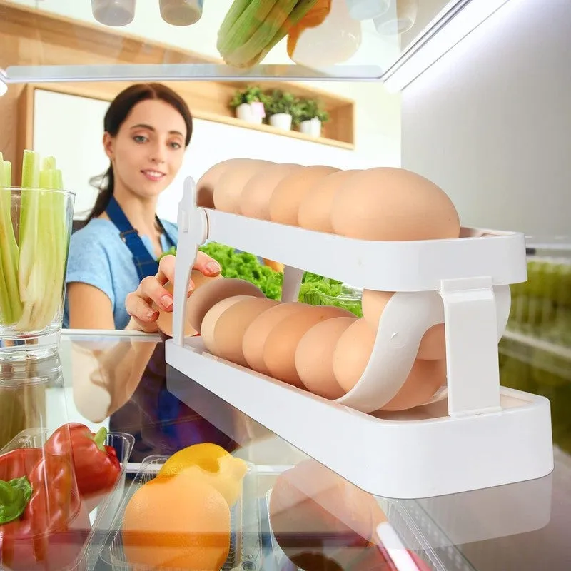 Egg Guard Plastic Fridge Organizers media 11