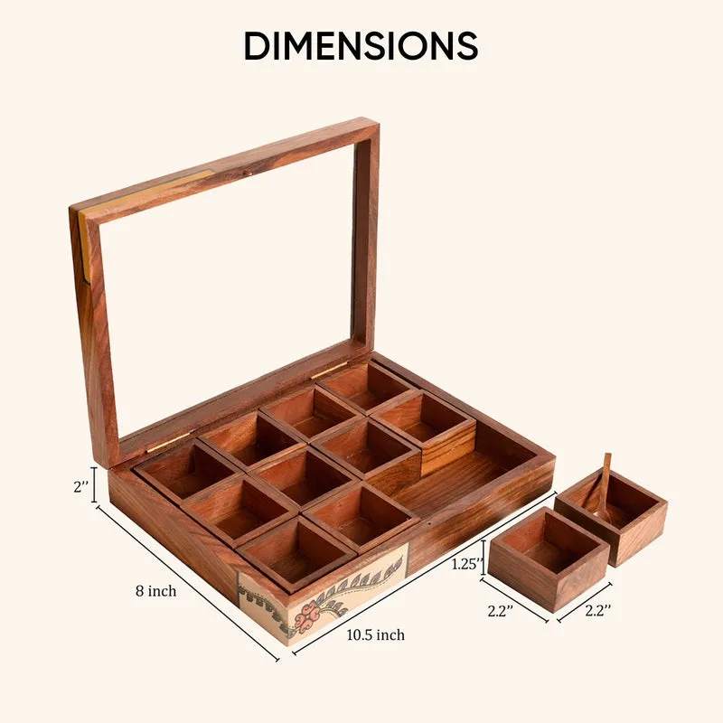 Kiaan Spice Box With Spoon media 15