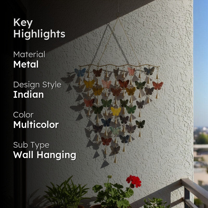 Cosmic Butterfly Windchimes media 2