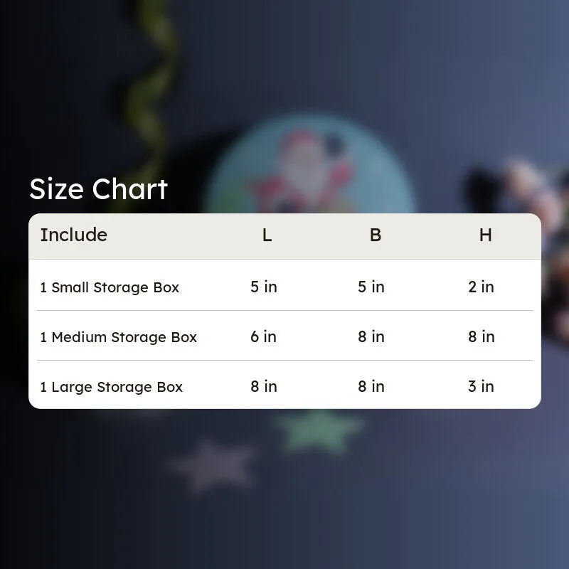 Busy Santa Storage Box - Set Of Three media 6