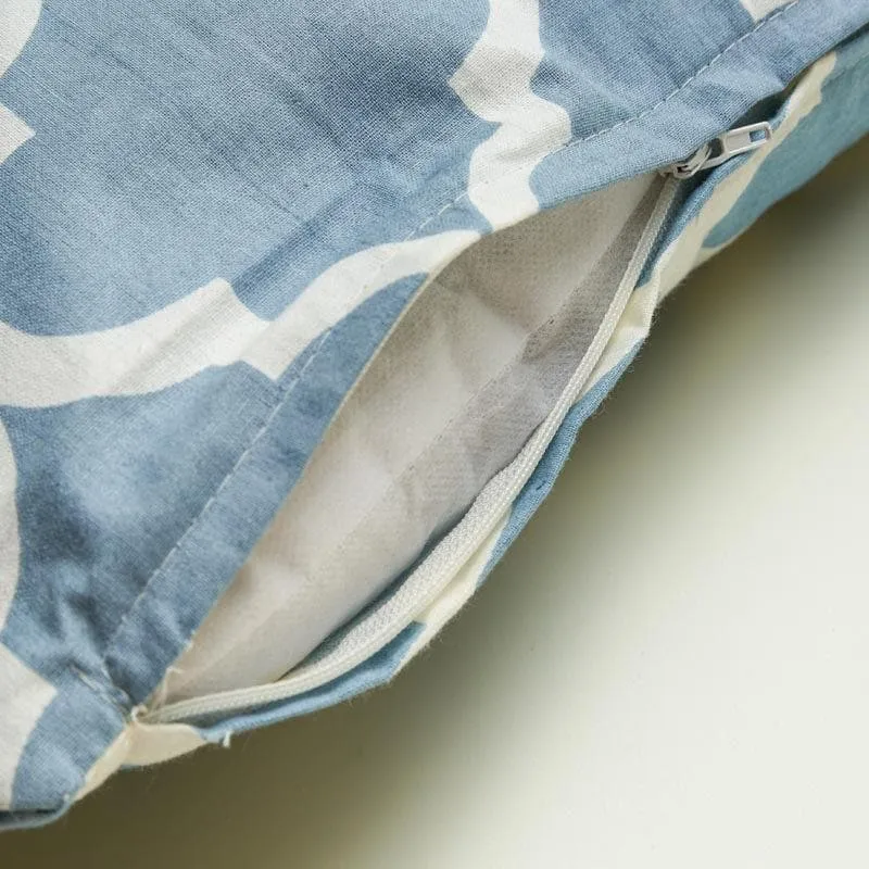 Fleur-Is Cushion Cover (Blue) - Set Of Five media 5