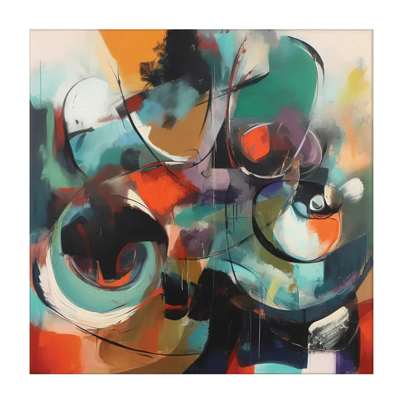 Amo Abstract Canvas Wall Painting media 3