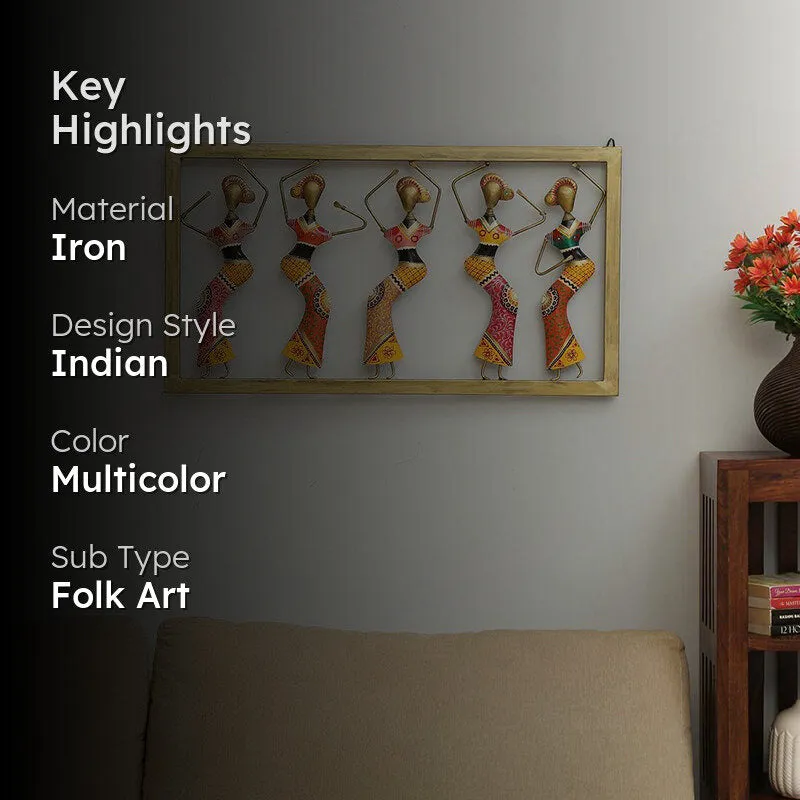 Tribal Curves Iron Wall Accent media 2