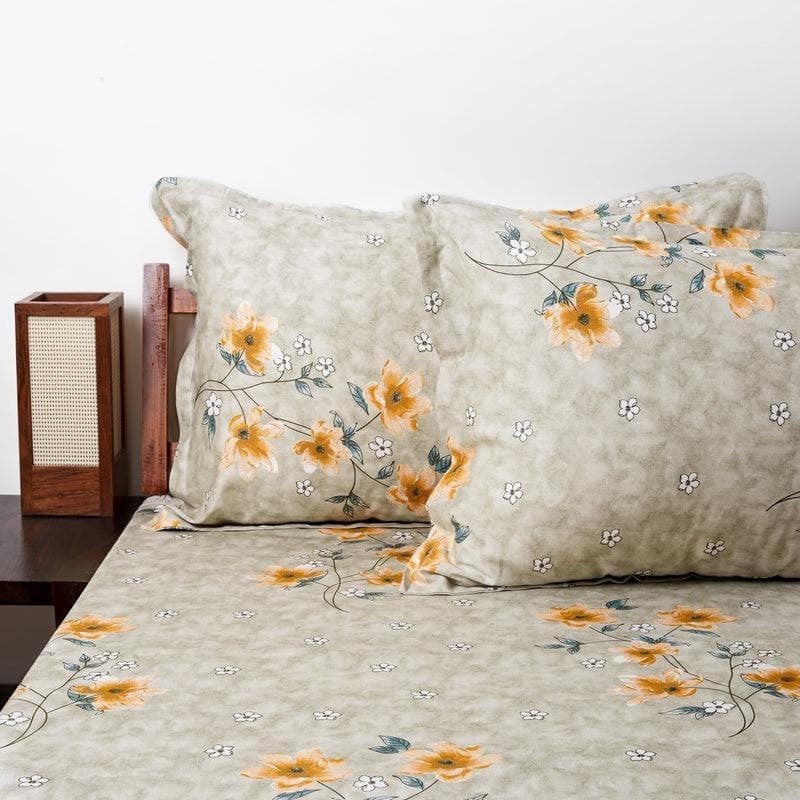 Floral Candy Cotton Bedsheet - 170 TC media 4