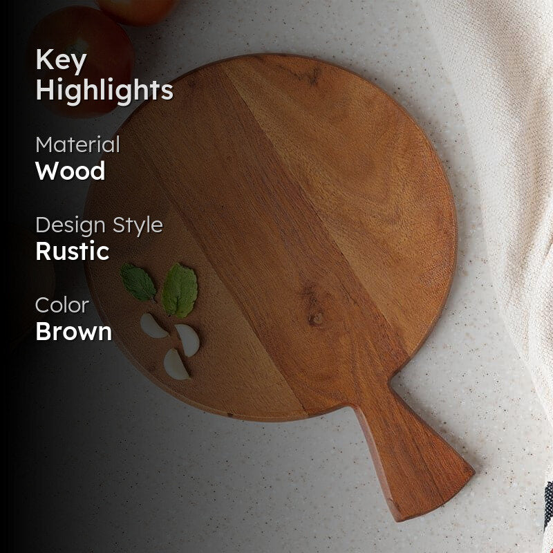 Riva Pizza Wood Platter media 2