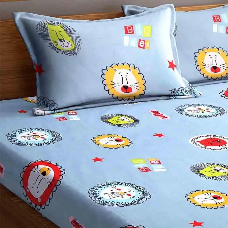 Crazy About Cartoons Bedsheet - 140 GSM media 4