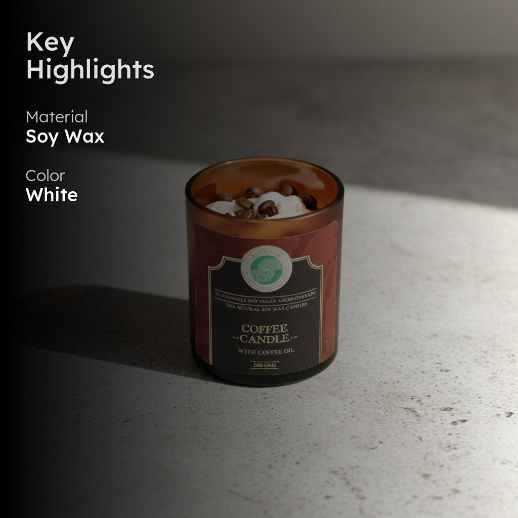 Elysium Coffee Scented Candle media 2