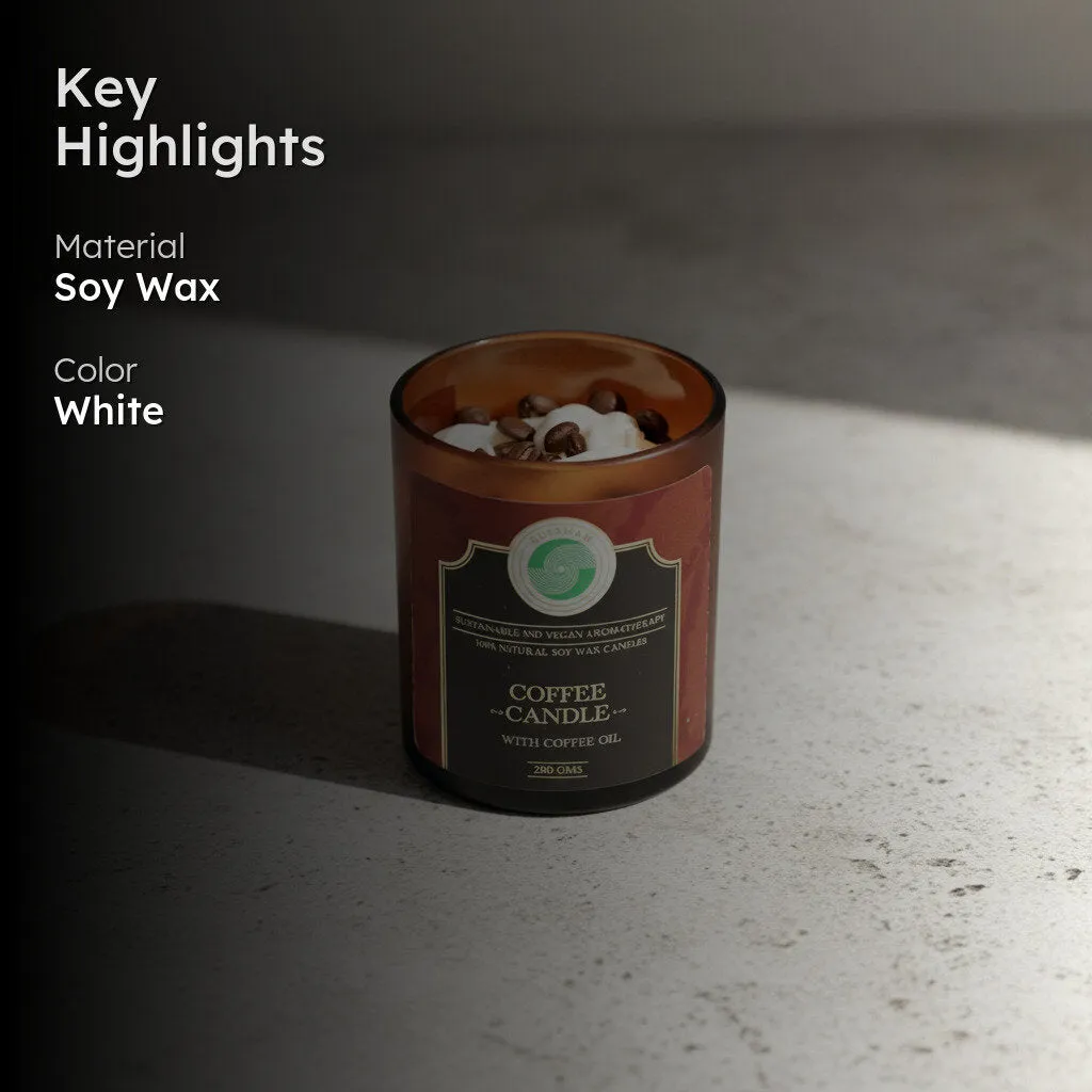 Elysium Coffee Scented Candle media 2