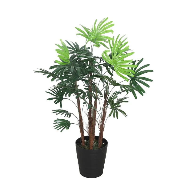 Regal Rhapis Palm Artificial Plant Without Pot - 3.1 Feet media 3