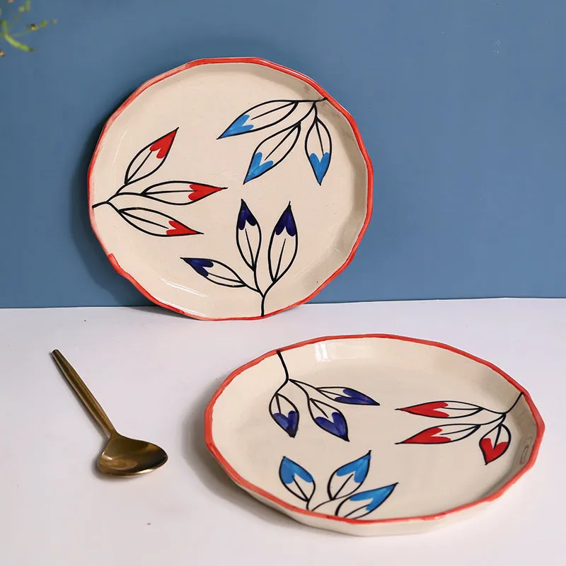 Lileafa Ceramic Quarter Plate media 4