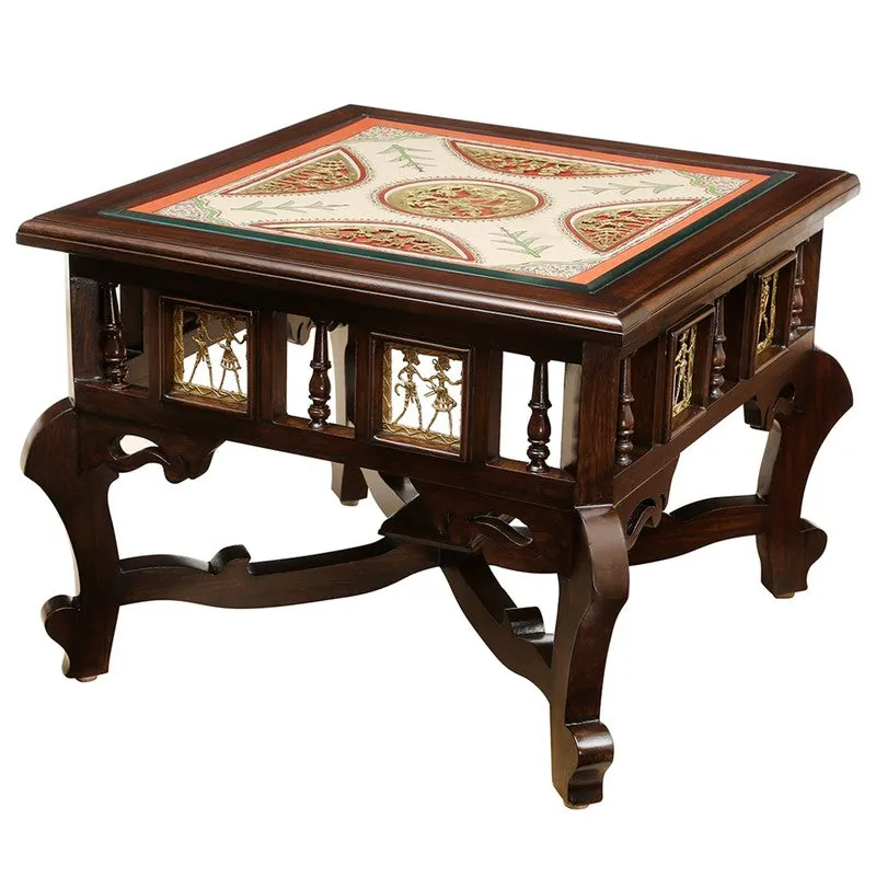 Tamas Teak Wood Side Table media 4