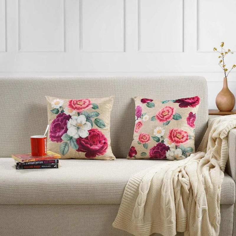 Swayam Phool Bagh Cushion Cover - Set Of Two media 2