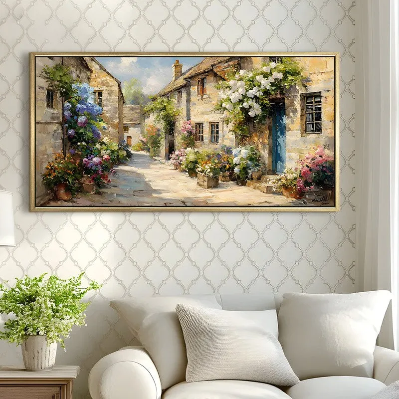 European Bloom Lane Cottage Wall Art media 3