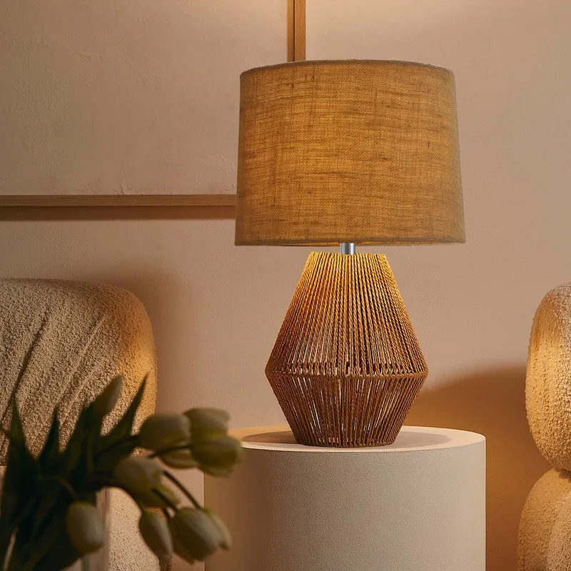MinimalNest Metal Table Lamp - Brown media 4