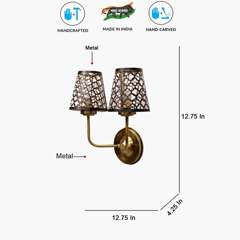 ShadowWeave Duo Metal Wall Lamp media 8