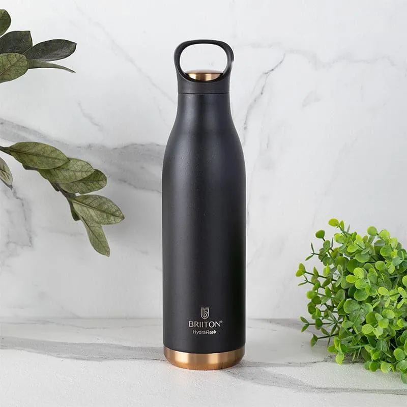 Liquid Muse Black Thermos Water Bottle - 750mL media 1