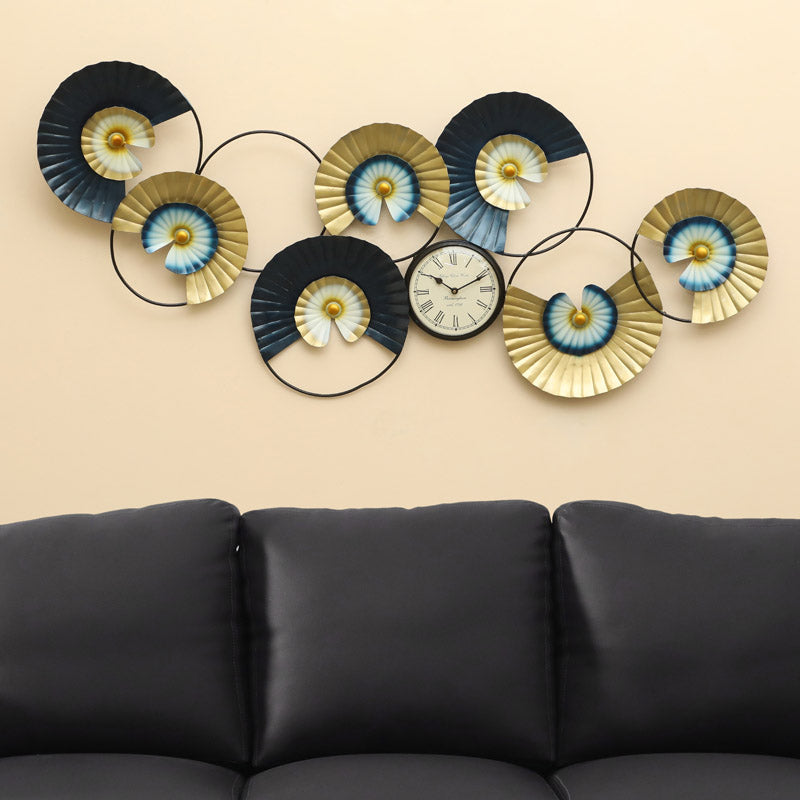 Zephyr Floral Metal Wall Accent
