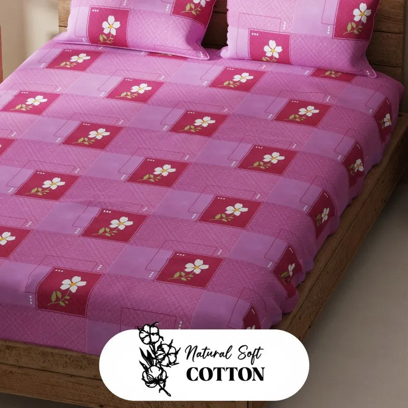 Ruvin Bedsheet (Pink) - 115 GSM media 5