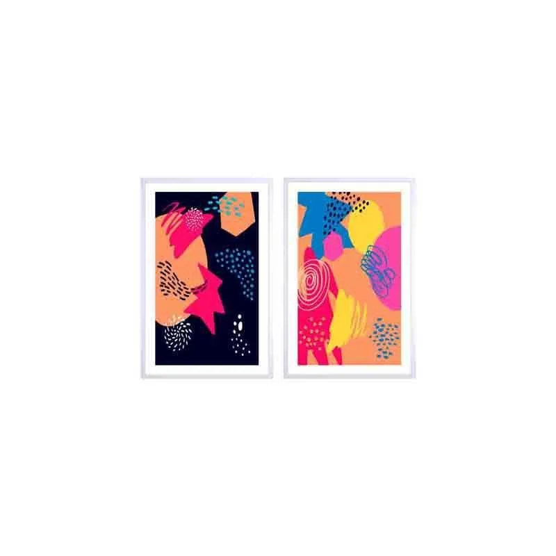 Madness Poly Canvas Wall Art - Set Of Two media 4