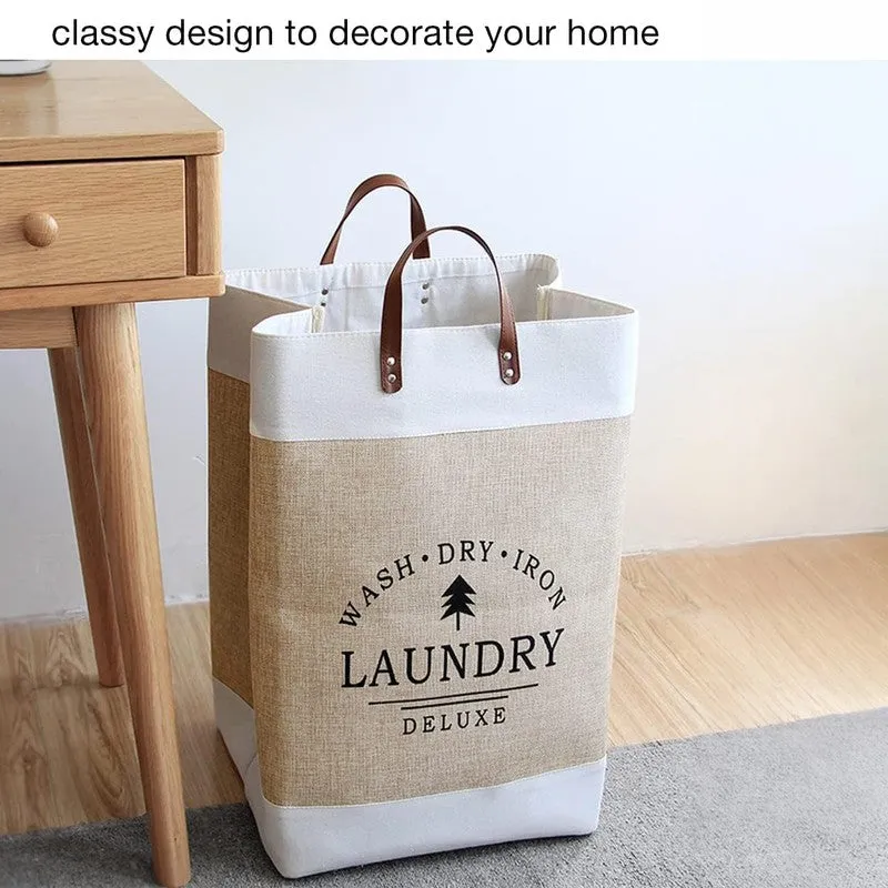 WashNest Linen Laundry Basket media 4