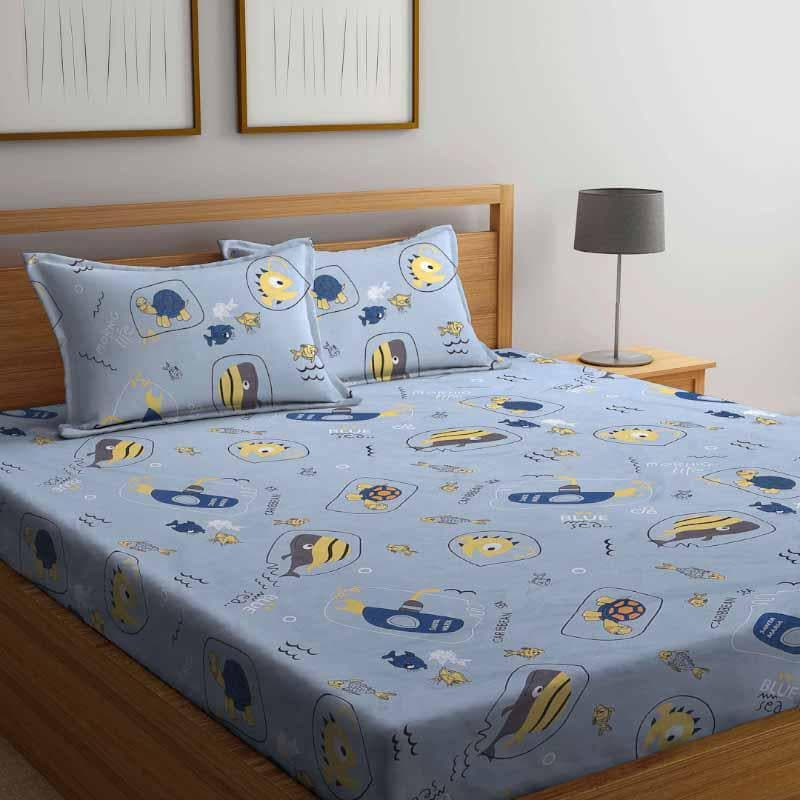 Imaginations Fly Printed Bedsheet - 180 GSM media 3