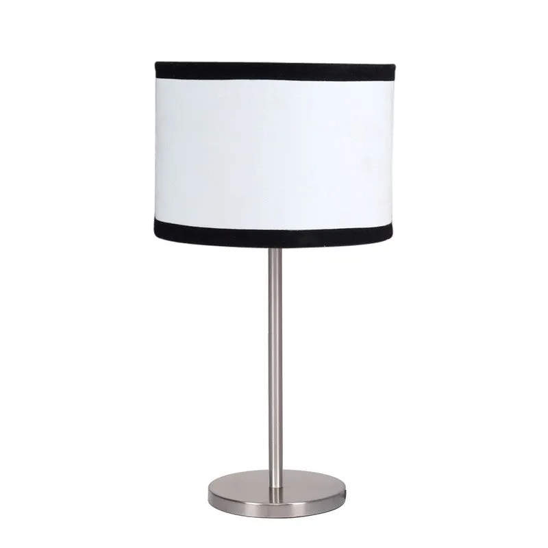 Noctra Vexa Glow Metal Table Lamp - White media 5