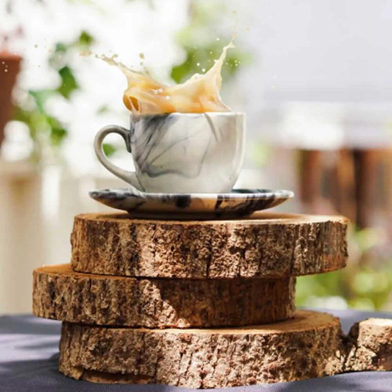 Betawi Handmade Cup & Saucer - 240 ML - Set of Two