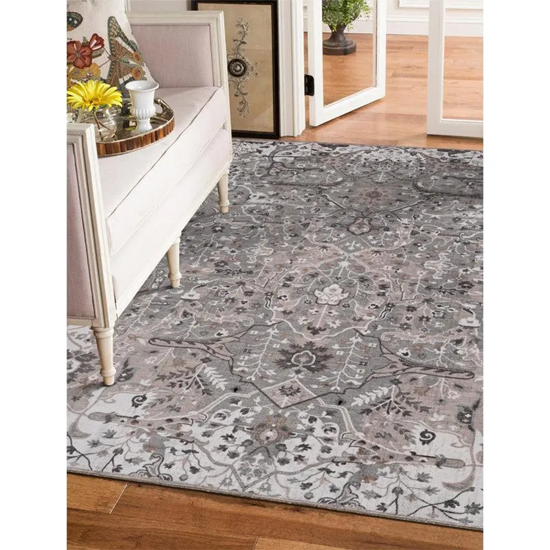 Ruba Ethnic Carpet - Grey media 4