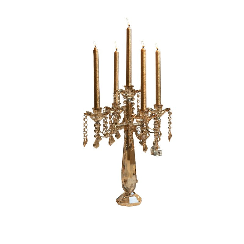 Aurora Crystal Candle Holder media 3