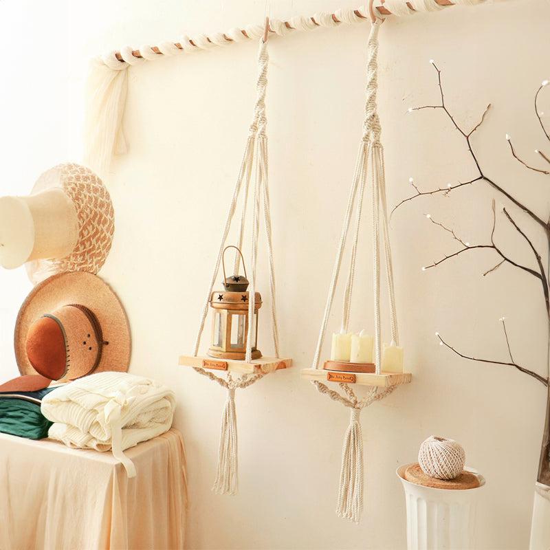 Nauko Handcrafted Floating Shelf - Set Of Two media 3