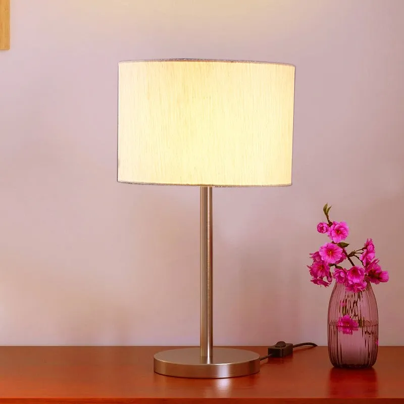 Noctra Lumo Glow Metal Table Lamp - Ivory media 3