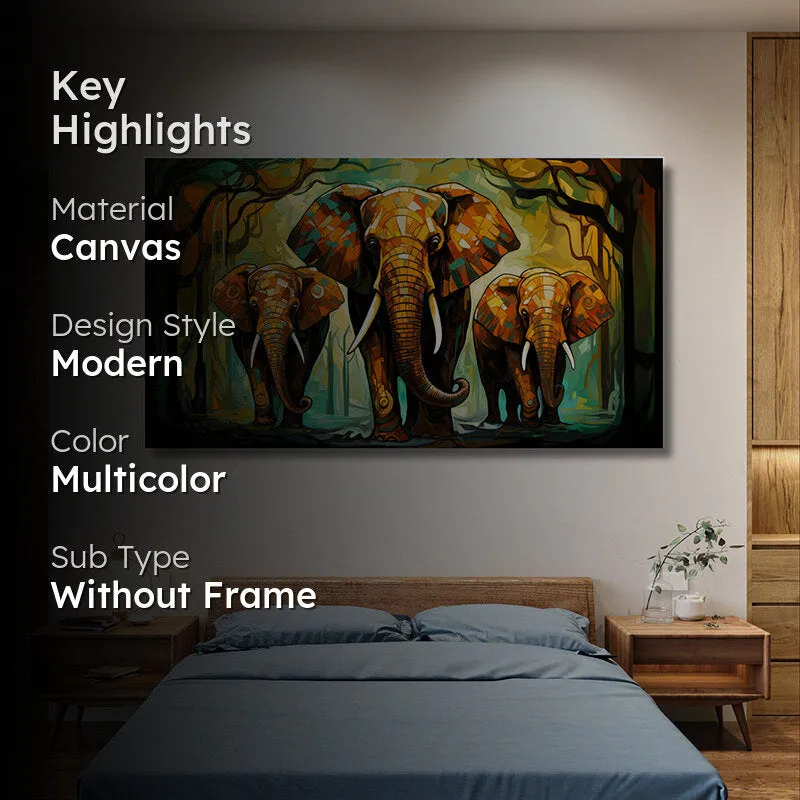 Vibrant Forest Giants Wall Art media 2