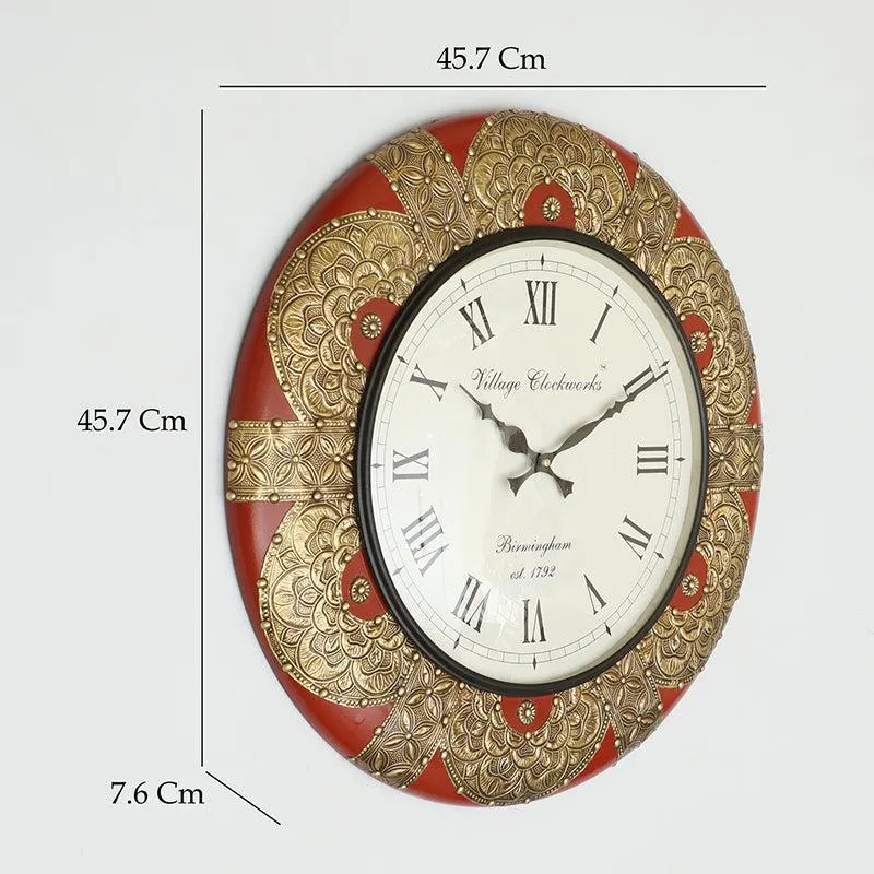 Crown Meridian Analog Wall Clock media 5