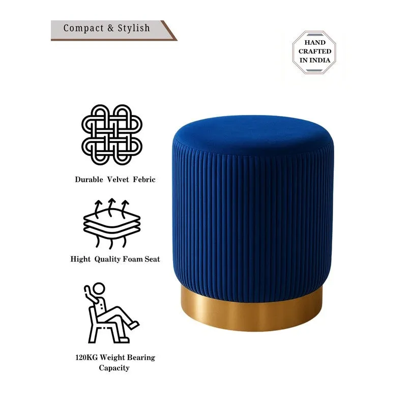 Solvante Aura Ottoman - Blue media 5