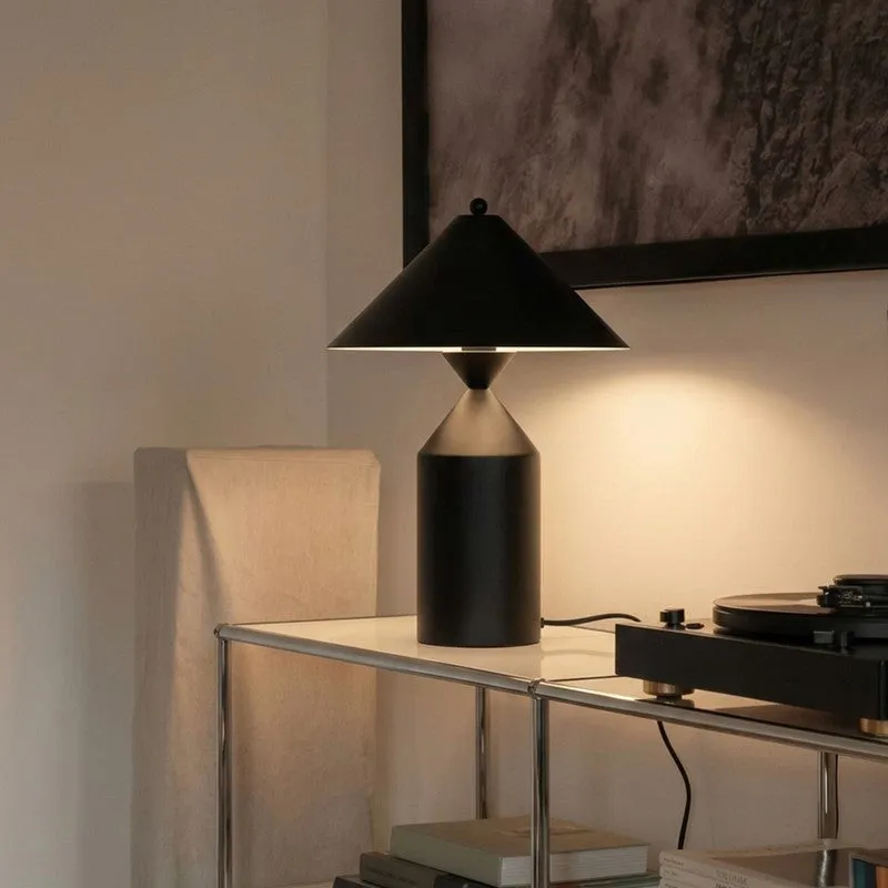 Fig Living Cone Casa Metal Table Lamp - Black media 6
