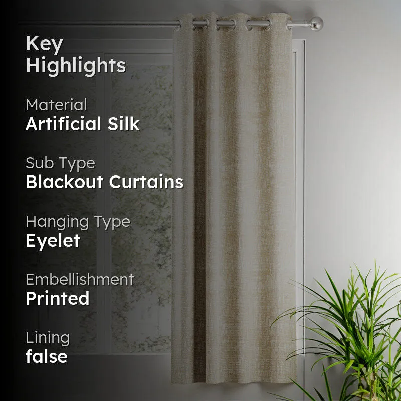 Clovar Blackout Curtain - Golden Beige media 2