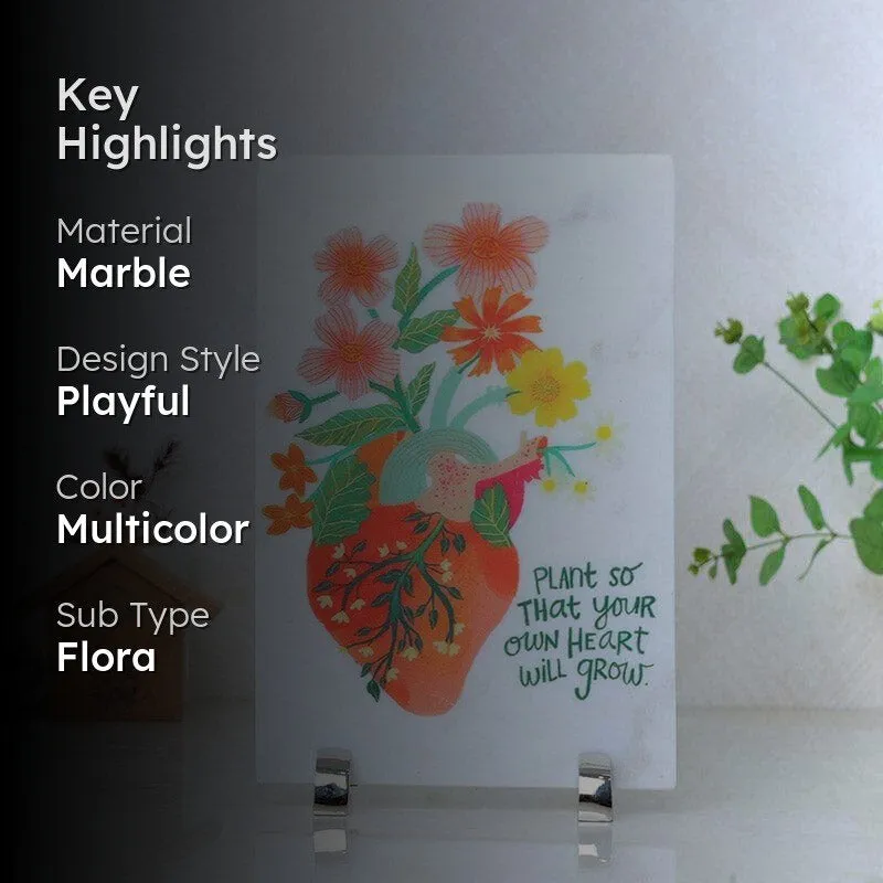 Blooming Heart Table Accent media 2