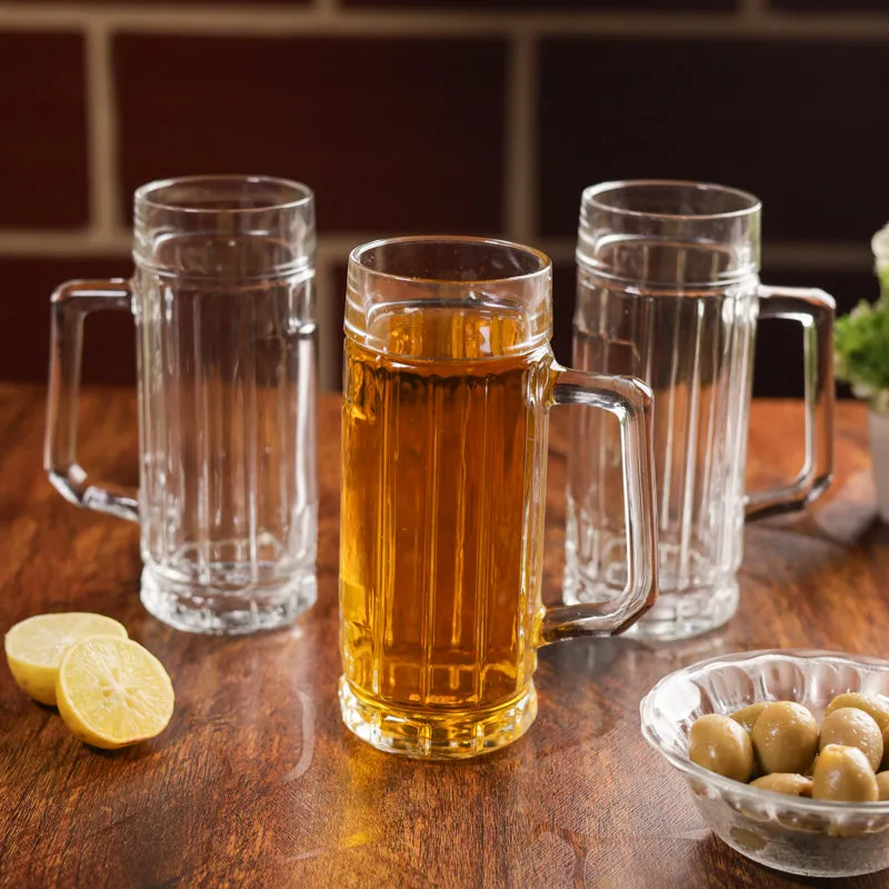 Torren Beer Mug(300 mL) - Set Of Three media 3