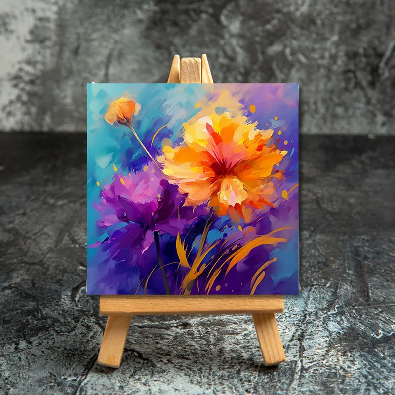 Golden Haze Canvas Showpiece media 1