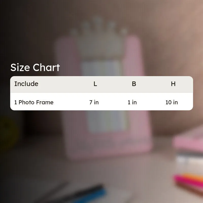 My Little Princess Leather Photo Frame media 6