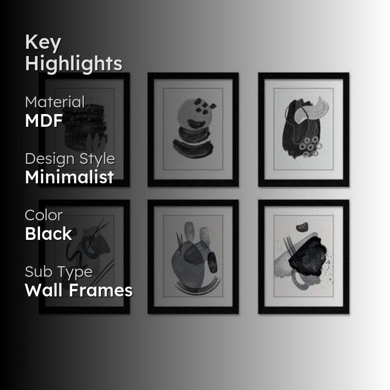 Old Times so Good Photo Frames - Set Of Six media 2