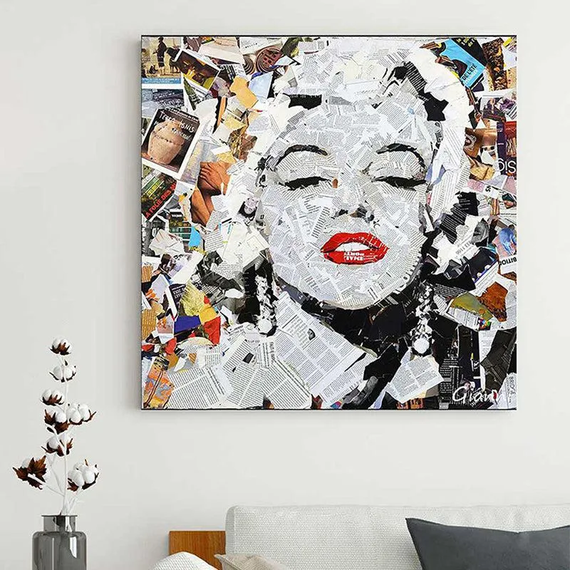 Monroe Muse Canvas Wall Painting media 2